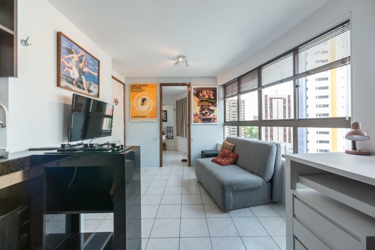 Otimo Flat Bairro Da Jaqueira Recife Ate 3 Pessoas O Coracao Verde Da Cidade Pbo902 외부 사진